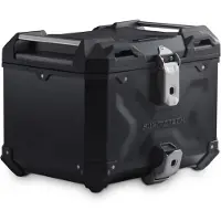SW-Motech TRAX ADV topkoffer systeem - Zwart. Ducati DesertX (22-) / Rally (23-).