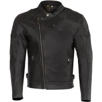 Merlin Chester D3O Cafe Zwart Leren Motorjas Maat XL