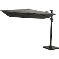 Nesling Coolfit zweefparasol 300 x 300 Antraciet - |