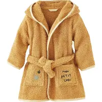 Vertbaudet Personaliseerbare badjas met leeuw voor baby camel