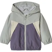 Vertbaudet Windjack colorblock voor babyjongens blauwgroen