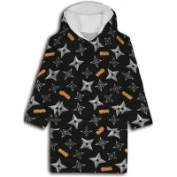 Naruto Hoodie Fleece deken Shuriken, 7 - 14 jaar