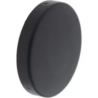 Intersteel Afdekrozet blind verdekt 52x9mm - RVS/mat zwart