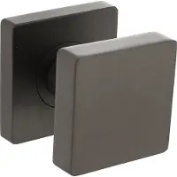 Intersteel | Knop op rozet | 55x55x10mm | Vierkant | Antraciet Grijs
