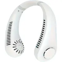 Universeel Bovista Nekventilator - Draagbare Gezichtsventilator - Neck Fan - Met Koeling - Hals - Hoofd - Wit - Hals