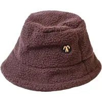 Ducksday - Winter muts - Bucket hat - Sherpa fleece - Teddy - unisex - Donkerbruin - Maat L