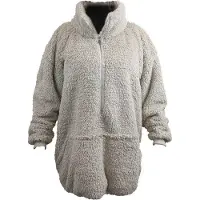 Unique living hoodie willow chateau grey -70x87cm