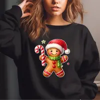 B&C Dames kersttrui- peperkoek mannetje- Maat 3XL- foute kersttrui.