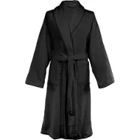 Tiseco Badjas TRIGA - 2XL - unisex, zwart
