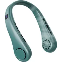 Universeel Bovista Nekventilator - Draagbare Gezichtsventilator - Neck Fan - Met Koeling - Hals - Hoofd - Groen - Neck Koeling