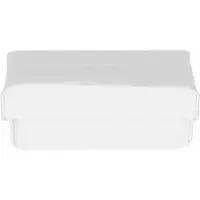 DECOR WALTHER Opbergbox Nappa DUO Wit