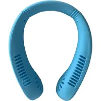 Universeel Bovista Nekventilator - Draagbare Gezichtsventilator - Neck Fan - Met Koeling - Hals - Hoofd - Blauw - Hals