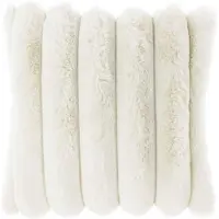 Unique living sierkussen liebe dove white -45x45cm