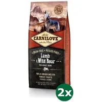 Carnilove 2x12 kg lamb / wild boar adult hondenvoer