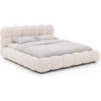 Goossens Gestoffeerd Bedframe Cloud, 180 x 200 cm