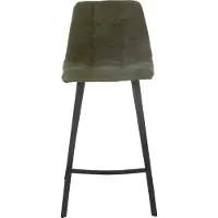 J-Line Bar chair kent metal/polyester green