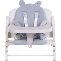 Childhome - Stoelverkleiner - Kussen voor kinderstoel - Evolu/Evosit - Waterafstotend - Grijs