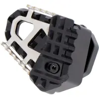 SW-Motech verlenging voor rempedaal - Zwart. Tiger 800 / 1200 modellen, Scrambler 900.