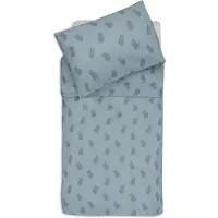 Jollein x Nijntje - Dekbedovertrek met sloop 100x140cm - Dekbed Ledikant, Dekbedovertrek Baby - Miffy Shadow Sea Green