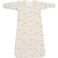Jollein Baby Slaapzak Winter Met Afritsbare Mouw 110cm Animals - Nougat - Winterslaapzak