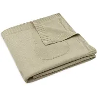 Jollein x Nijntje - Deken Wieg 75x100cm - Wiegdeken, Wiegdekentje, Dekentje Baby - Miffy - Olive Green