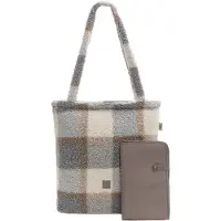 Jollein Shopper bruin / grijs / wit