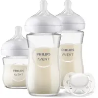 Philips Natural Response - Glazen cadeauset voor pasgeboren baby's - SCD878/11