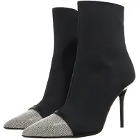 Moschino Sparkling Toe Ankle Boots Black Maat: 39 | Laarzen Outlet | Dames | Zwart
