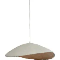Light & Living Hanglamp 71x53,5x23 cm LONIA crème+antiek brons