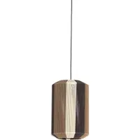 Light & Living Hanglamp Kozana bruin Ø 30cm