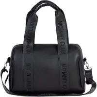 Childhome Mama Club Signature lederlook zwart