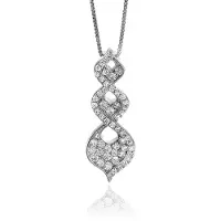 Orphelia Silver 925 Zh-7038 Pendant With Chain Zirconium