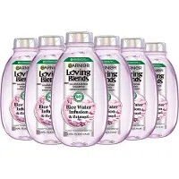 Garnier Loving Blends Rice Water shampoo - 6 stuks - voordeelverpakking
