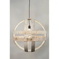 Barrelatelier Hanglamp "Savoie" 67cm / Staal / Kroonluchter
