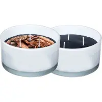Spaas Geurkaars 3-wiek - Festive Spices - Ø13.8cm - circa 28u - 2 kaarsen