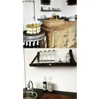 Barrelatelier Wand display "Primitivo" / Wijnvat / Eiken duigenhout
