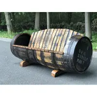 Barrelatelier Whiskyvat Bank "Lowland" 225l., geborsteld, geschuurd, geolied