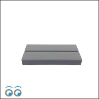 Kadoonline Luxe Kaarthouders - Kaartstandaard - 2 Stuks - 12 cm - Zwart - Hout