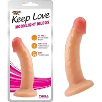 Chisa Novelties Dildo met zuignap Moonlight 18,5 cm - beige