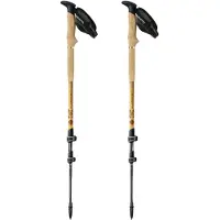 Guidetti - Wandel- / trekkingstokken - Terre de Trek Light MK2 voor Unisex van Aluminium - Bruin