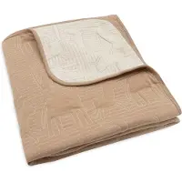 Jollein Deken Ledikant 100x150 Jungle Jambo Biscuit/Oatmeal