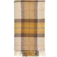 Bronte by moon Plaid Skye Koraal Goud - Shetland Lamswol - 140x185 - Bronte by Moon Scotland