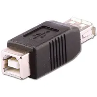Lindy 71228 Adapter USB Typ A/B F/F A Kupplung an B Kupplung