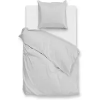 Zohome Zo Home Dekbedovertrek Flanella di Lino - dove grey 140x200/220cm