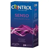 Control Finissimo Senso condooms. Doos met 24 fijne condooms 0,24 kg