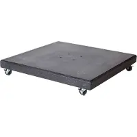 Platinum sun & shade Parasolvoet Modena Zwart 90 Kg 76 X 76 X 13 Cm