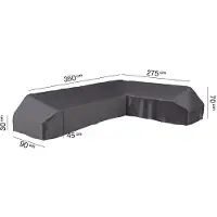 AeroCover Beschermhoes voor hoeklounge - L-vorm - Platform