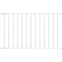 vidaXL Schuttingpaneel Woerden gepoedercoat staal 163x117 cm wit