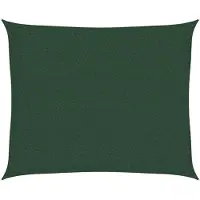 vidaXL Zonnezeil 160 g/m² 2,5x3 m hdpe donkergroen