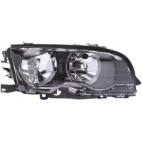 VAN WEZEL KOPLAMP RECHTS ZWART H7 + H7 tot '02 0647966 Van Wezel voor o.a. BMW